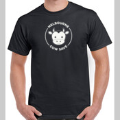 Unisex Black Logo Tee